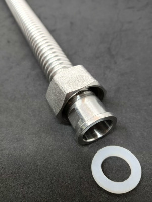 Сильфонная подводка 3/4" (гайка-гайка) 