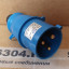 Вилка силовая 32А 2P+PE 220v IP44