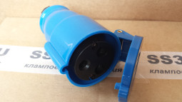 Розетка силовая переносная 32А 2P+PE 220v IP44