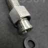 Сильфонная подводка 1/2" (гайка-гайка)